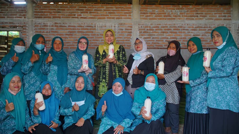 Dukuh Pakem Tanjungsari Berpotensi Kembangkan Industri Susu Perah