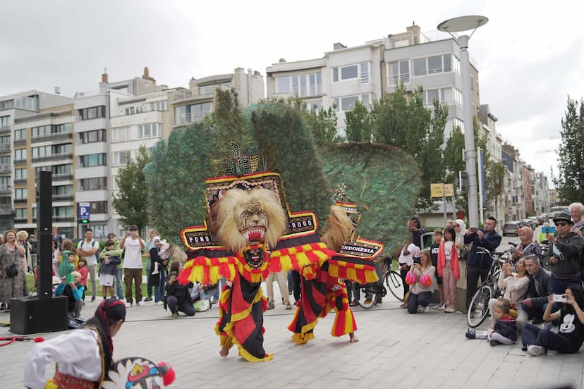 Reog Ponorogo Pukau Penonton di Belgia