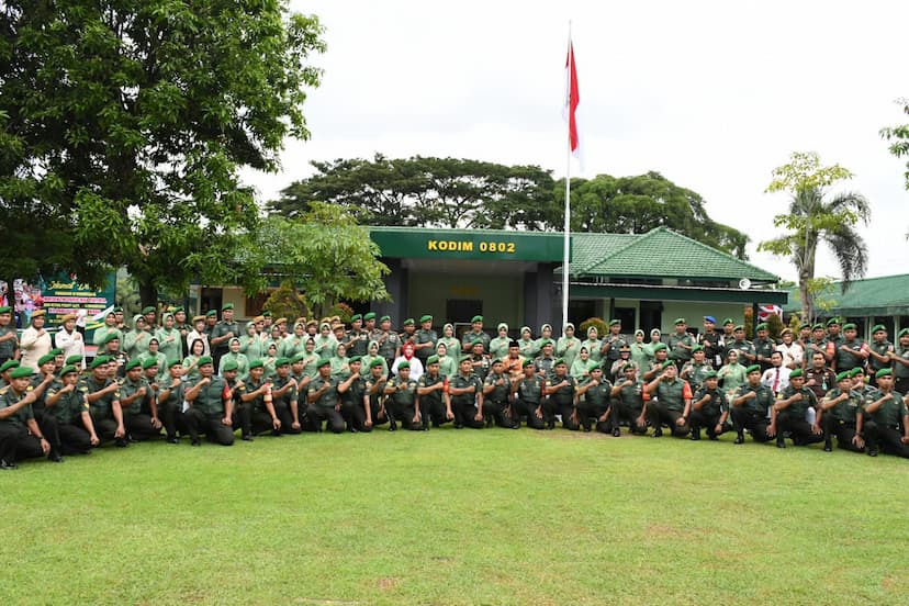 Pangdam V/Brawijaya Kunjungi Kodim 0802/Ponorogo, Beri Arahan