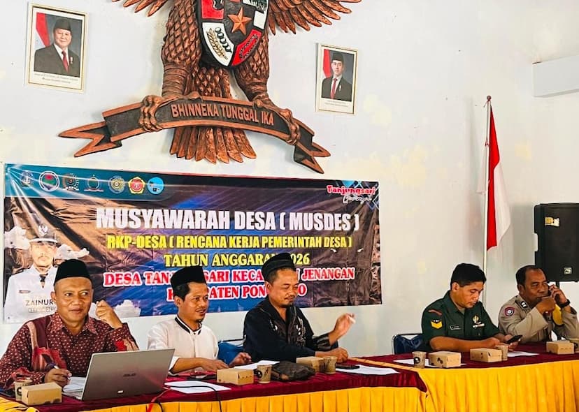Pemdes Tanjungsari Gelar Musdes dan Musrenbangdes RKP 2026