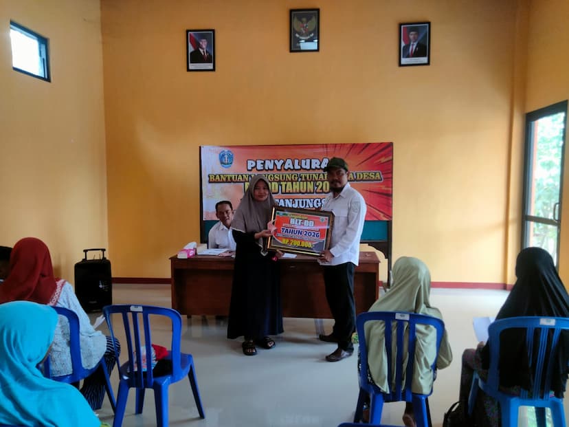 Penyaluran BLT Dana Desa 2026 Desa Tanjungsari